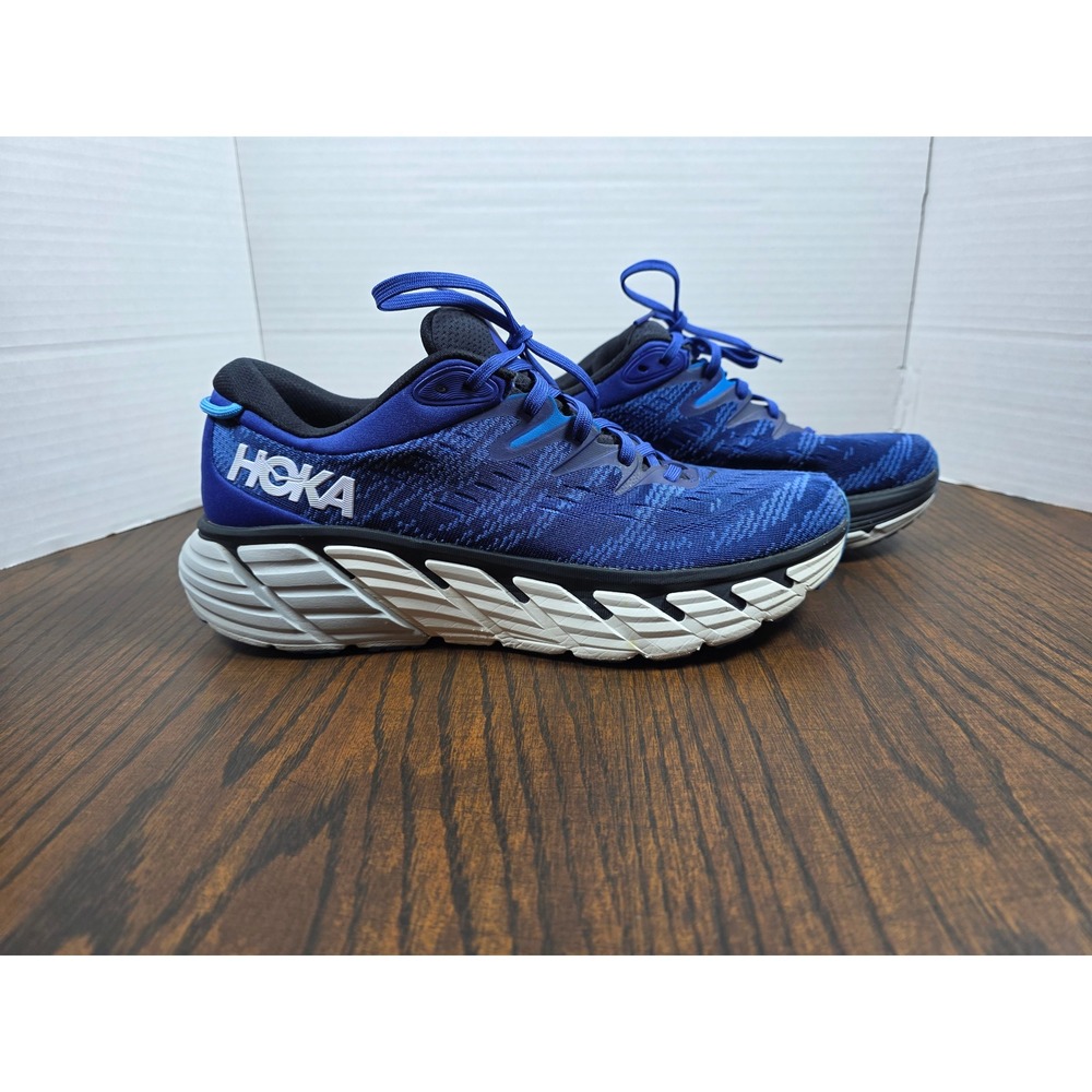 Hoka One One Gaviota 4 Mens Running Shoes Blue 1123198 BBGP Size 11 D